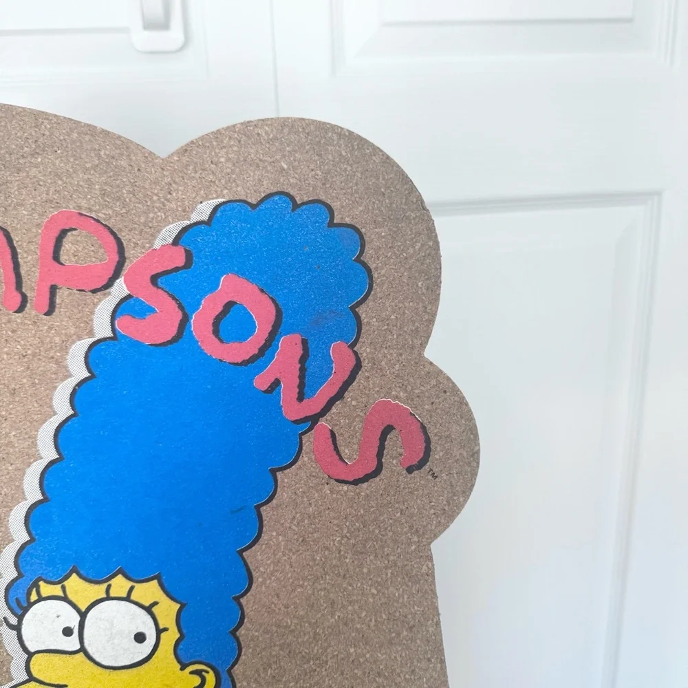 Vintage 1990 ROSE ART “THE SIMPSONS” cork board